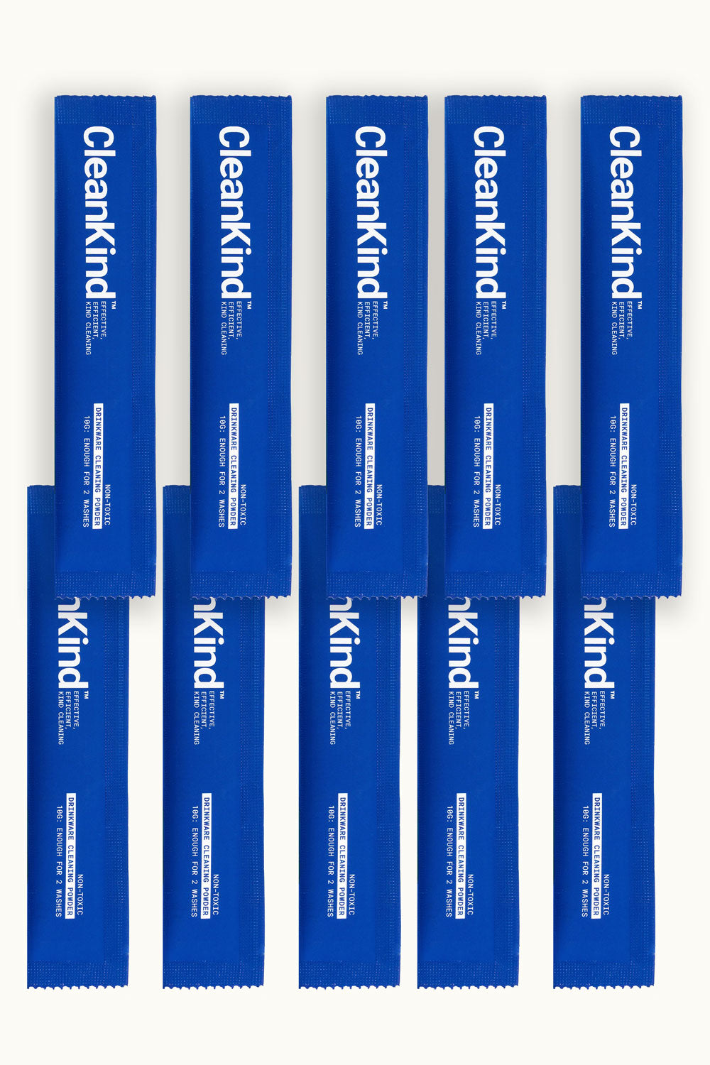 Drinkware Cleaning Powder, 10 Sachets