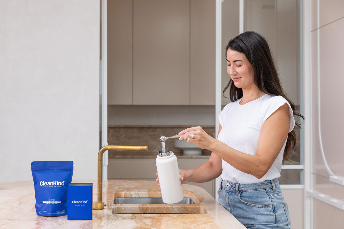 Video of how to use CleanKind Drinkware Cleaner